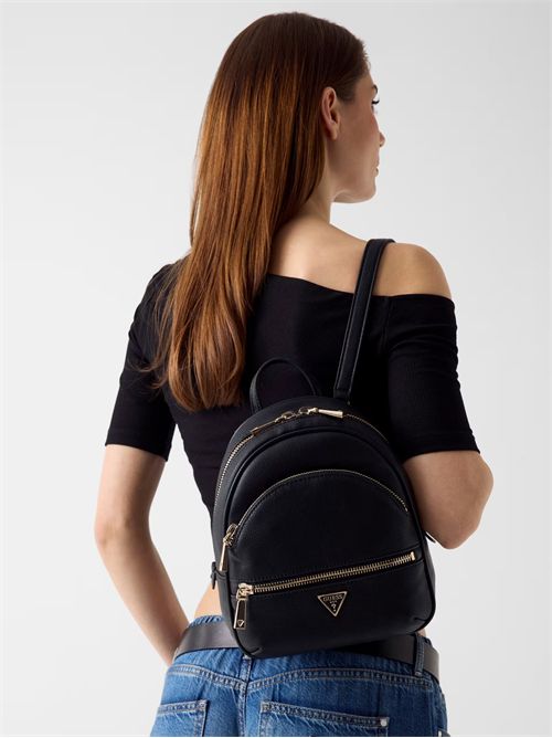 Mini zaino Manhattan con tasche GUESS | HWBG7118320/BLA